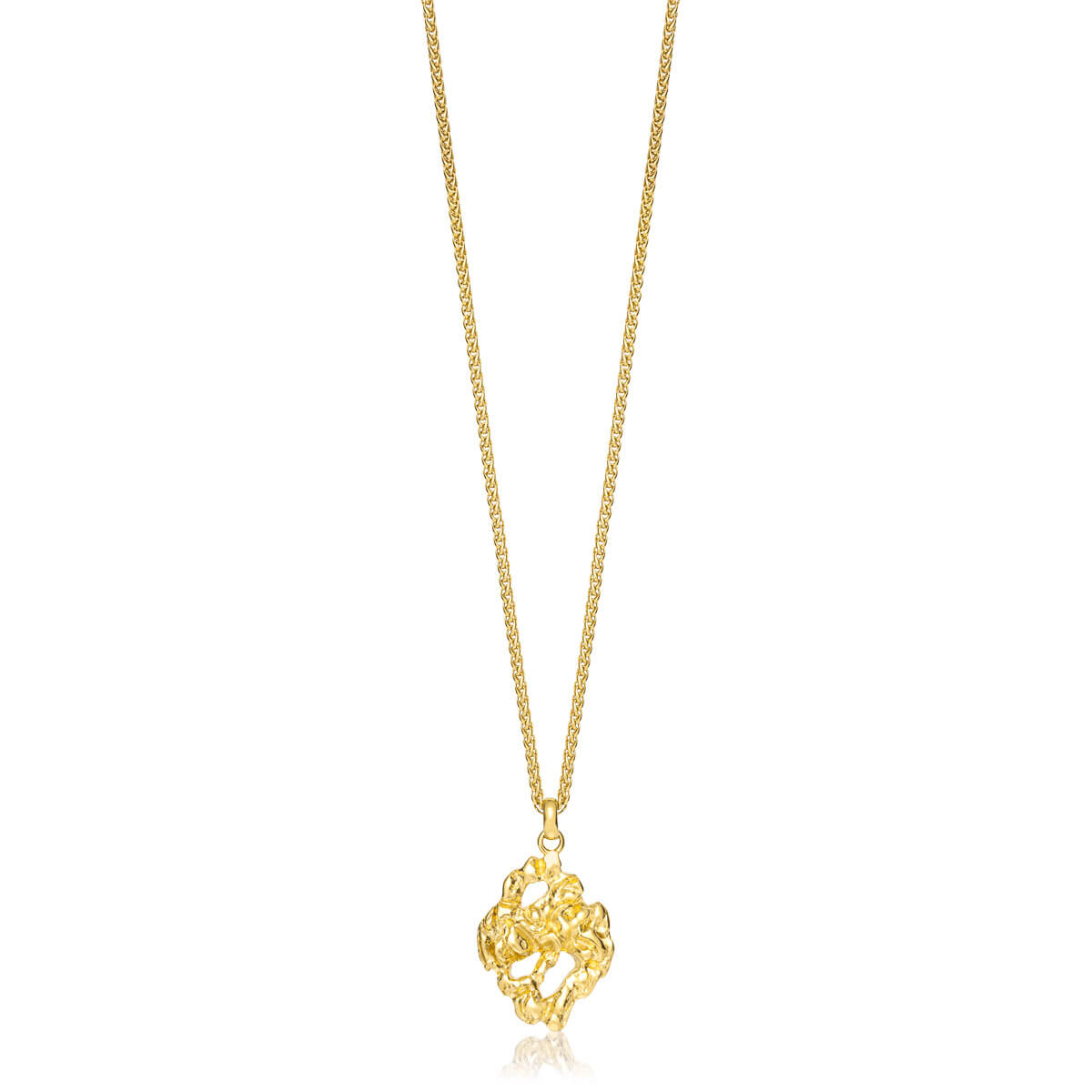 HENNIE Halssmykke Gullfarget Stål