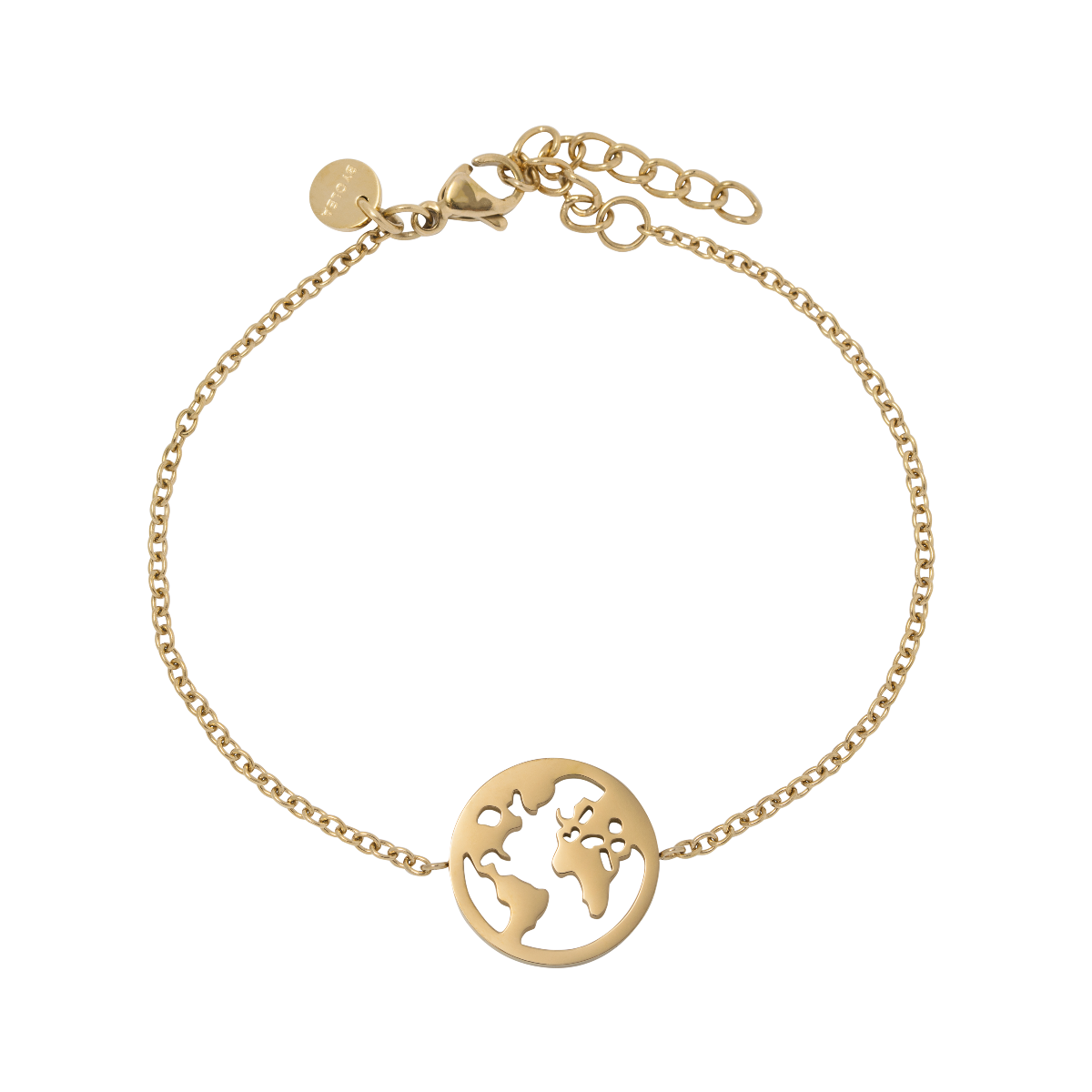 LINE Armbånd Gullfarget Stål