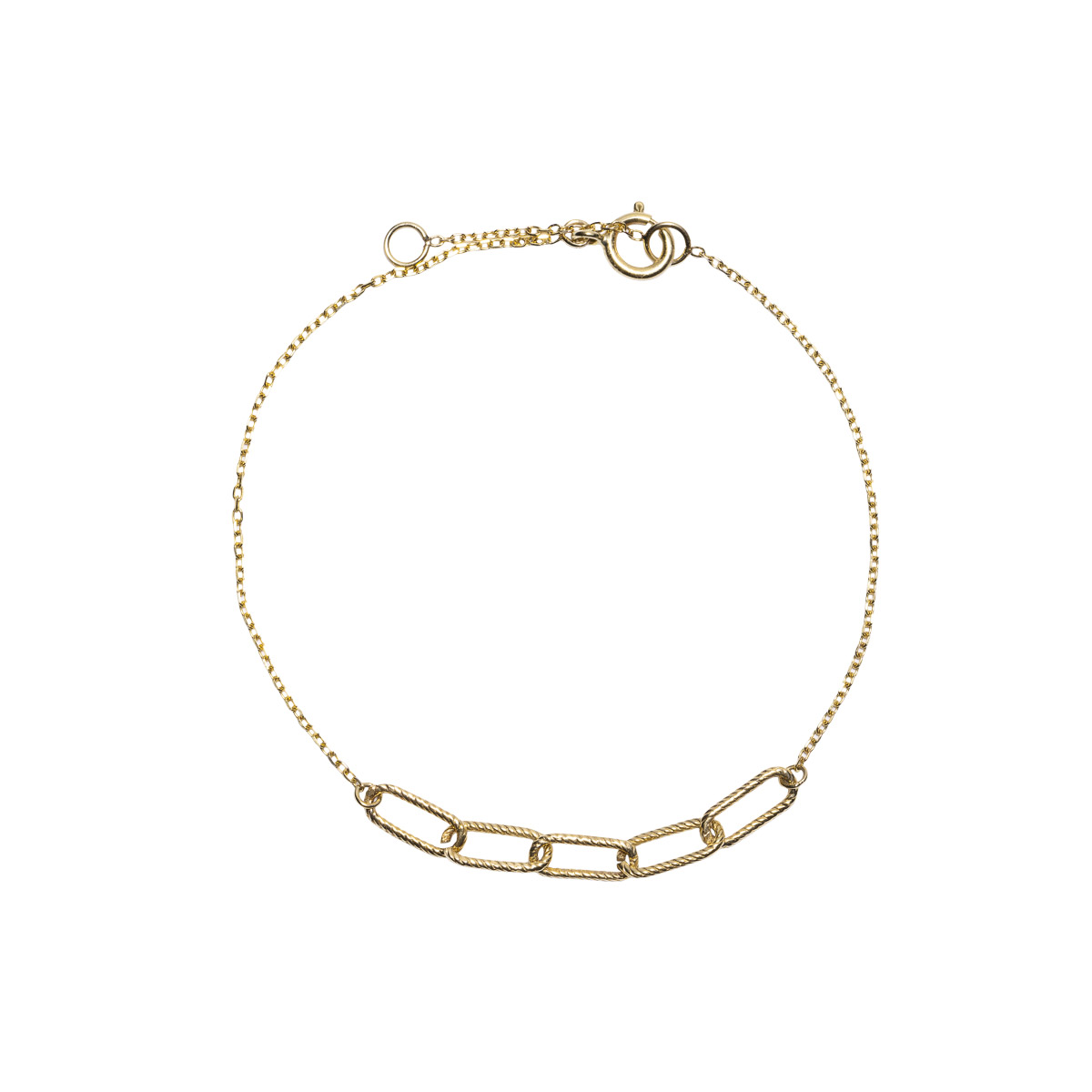 MAREN Armbånd 375 Gult Gull