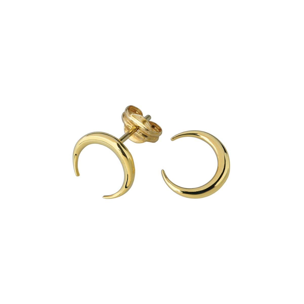 SYLVIA Øredobber 375 Gult Gull