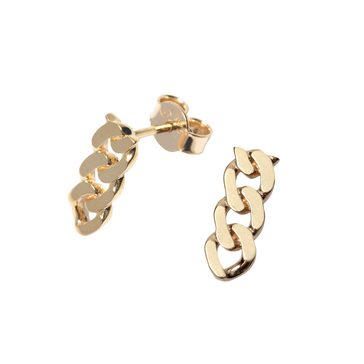 SANDRA Øredobber 375 Gult Gull