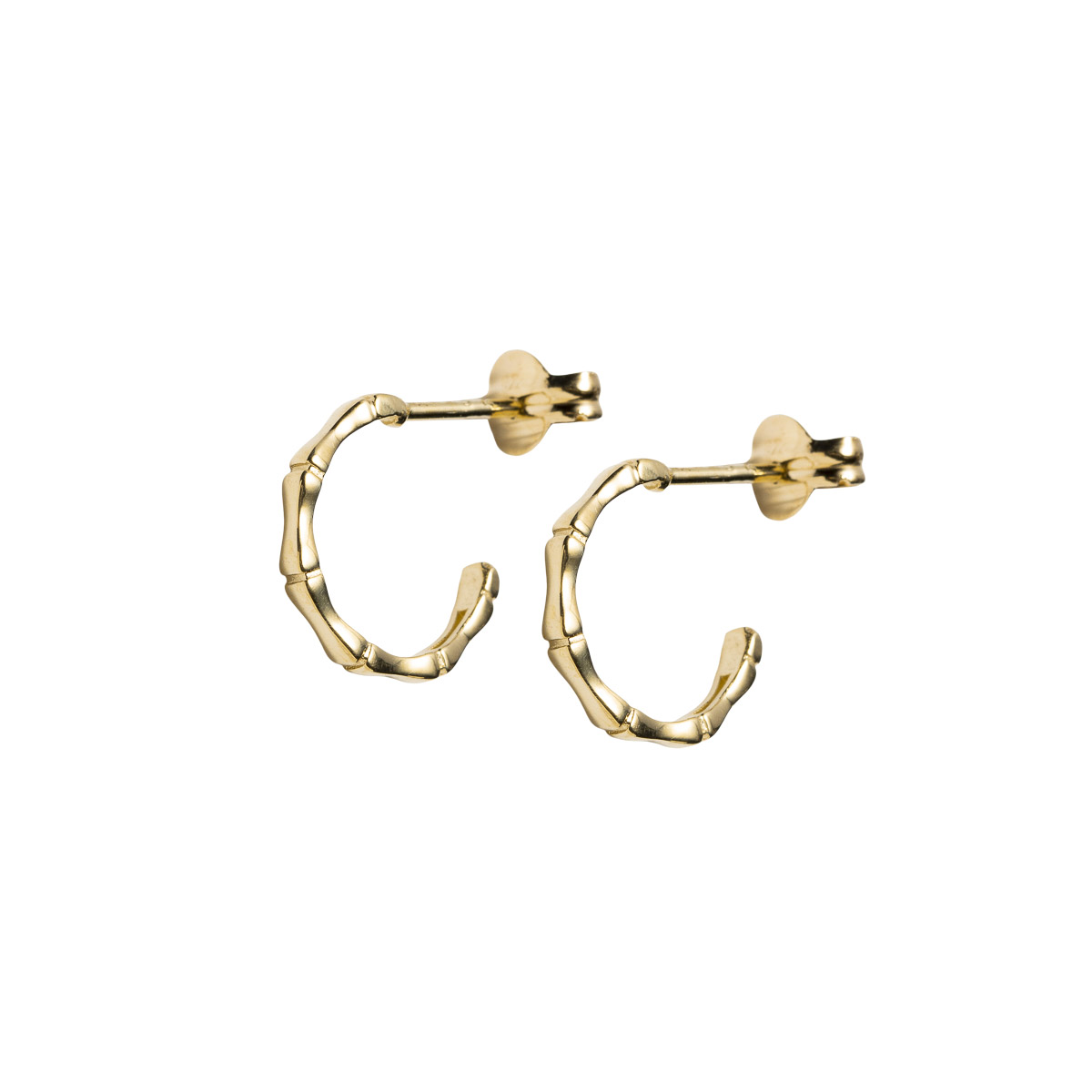 IREN Øredobber Gult Gull