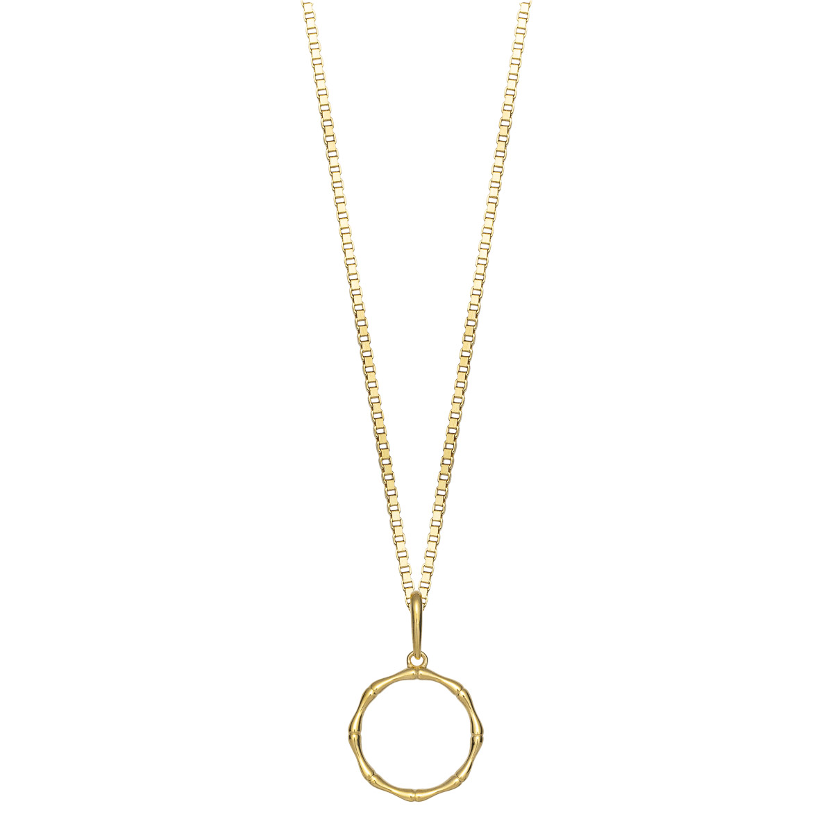 IREN Halssmykke 375 Gult Gull