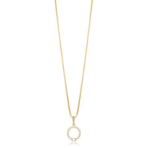 SISSEL Halssmykke 375 Gult Gull