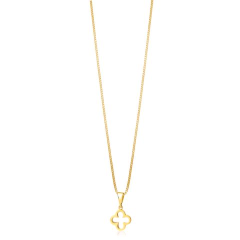 EMBLA Halssmykke 375 Gult Gull