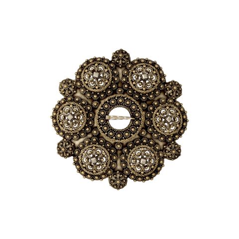 Bolesølje Telemark 830 Gammelforgylt Sølv 73 mm