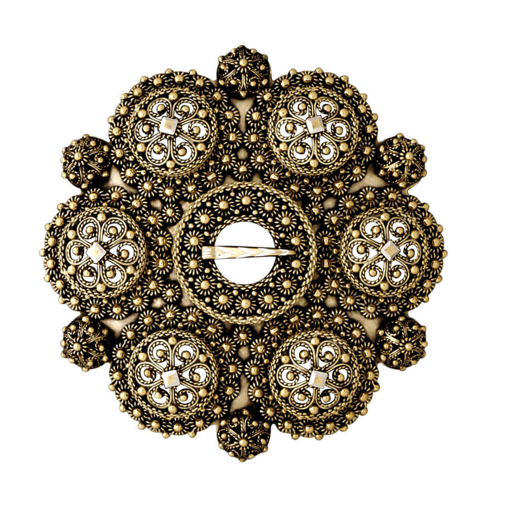 Bolesølje Telemark 830 Gammelforgylt Sølv 85 mm