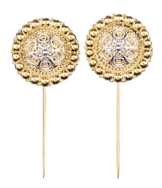 borenåler, forg./hvit. m. krus