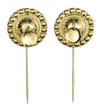 borenåler, forgylt m. lang sti