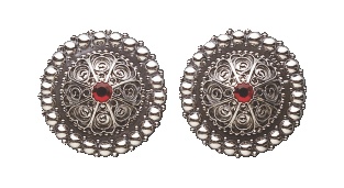 borer, oksidert m. raud stein