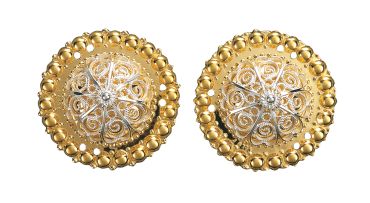 borer til skinnlist, forgylt/k