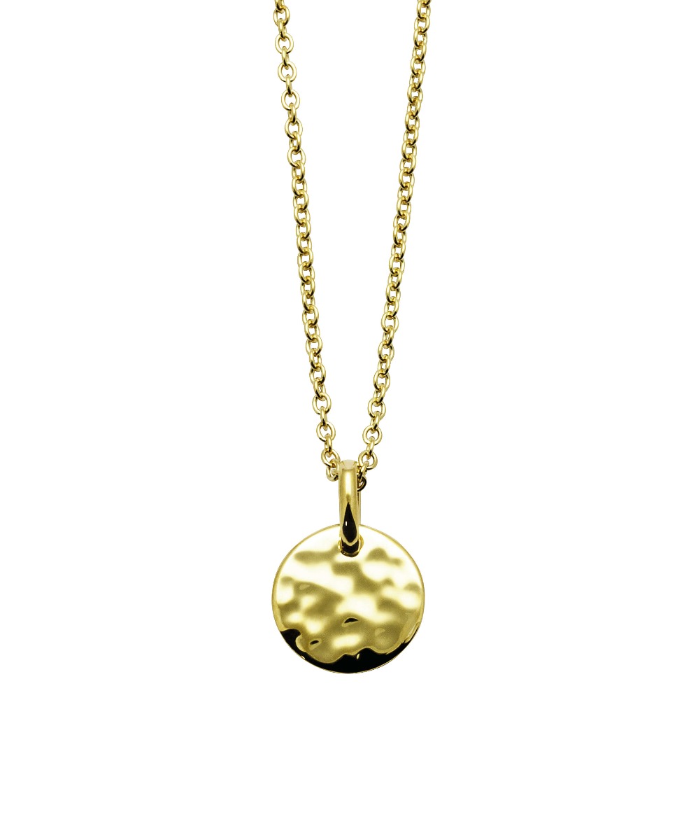 JUNE Smykke Lite Anheng Gullforgylt Sølv 