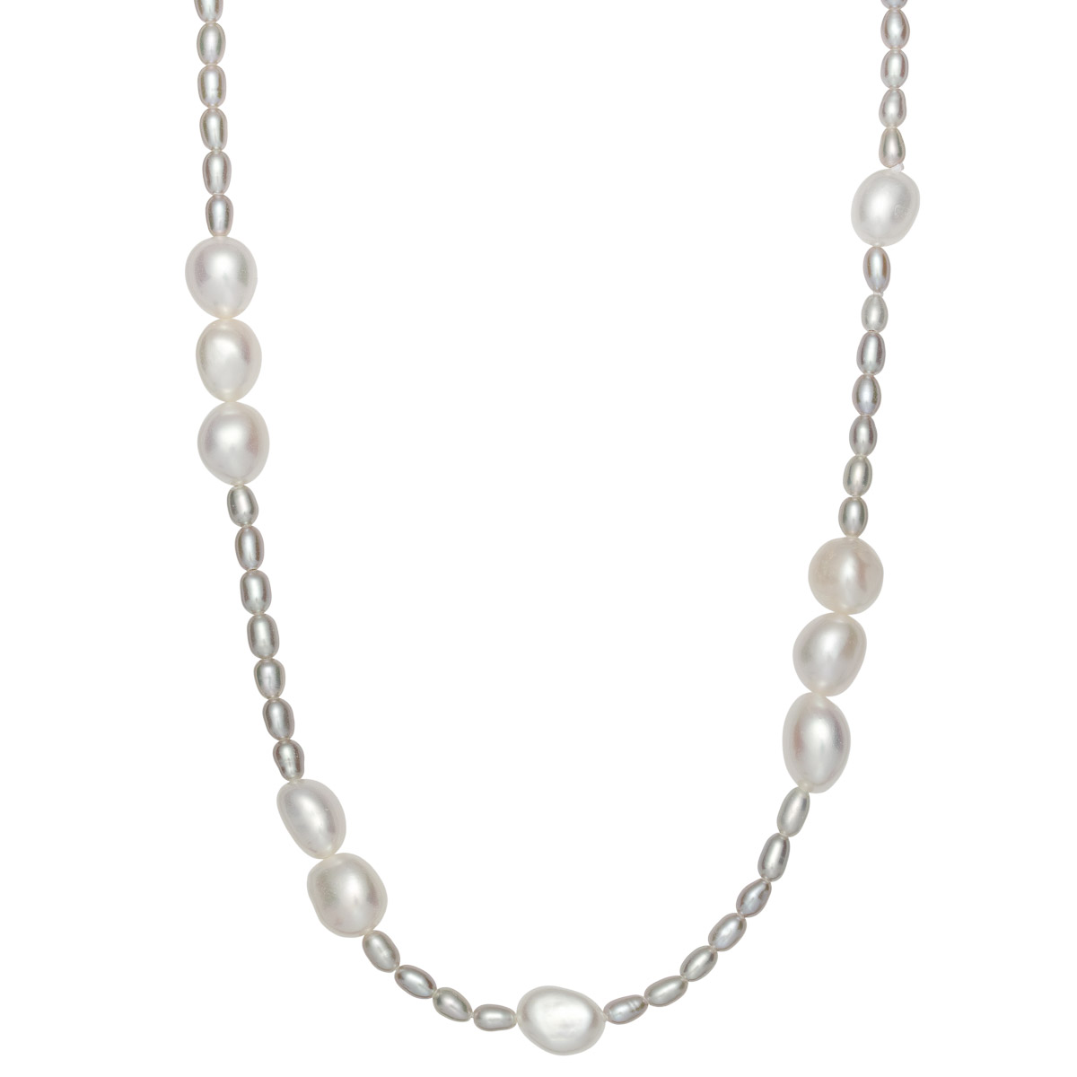 Halskjede Ferskvannsperler 925 Sølv