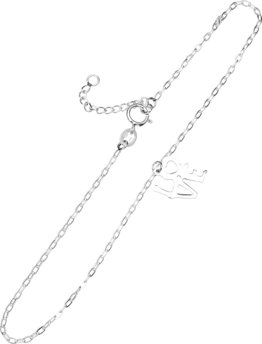 Ankelkjede Love Sølv 