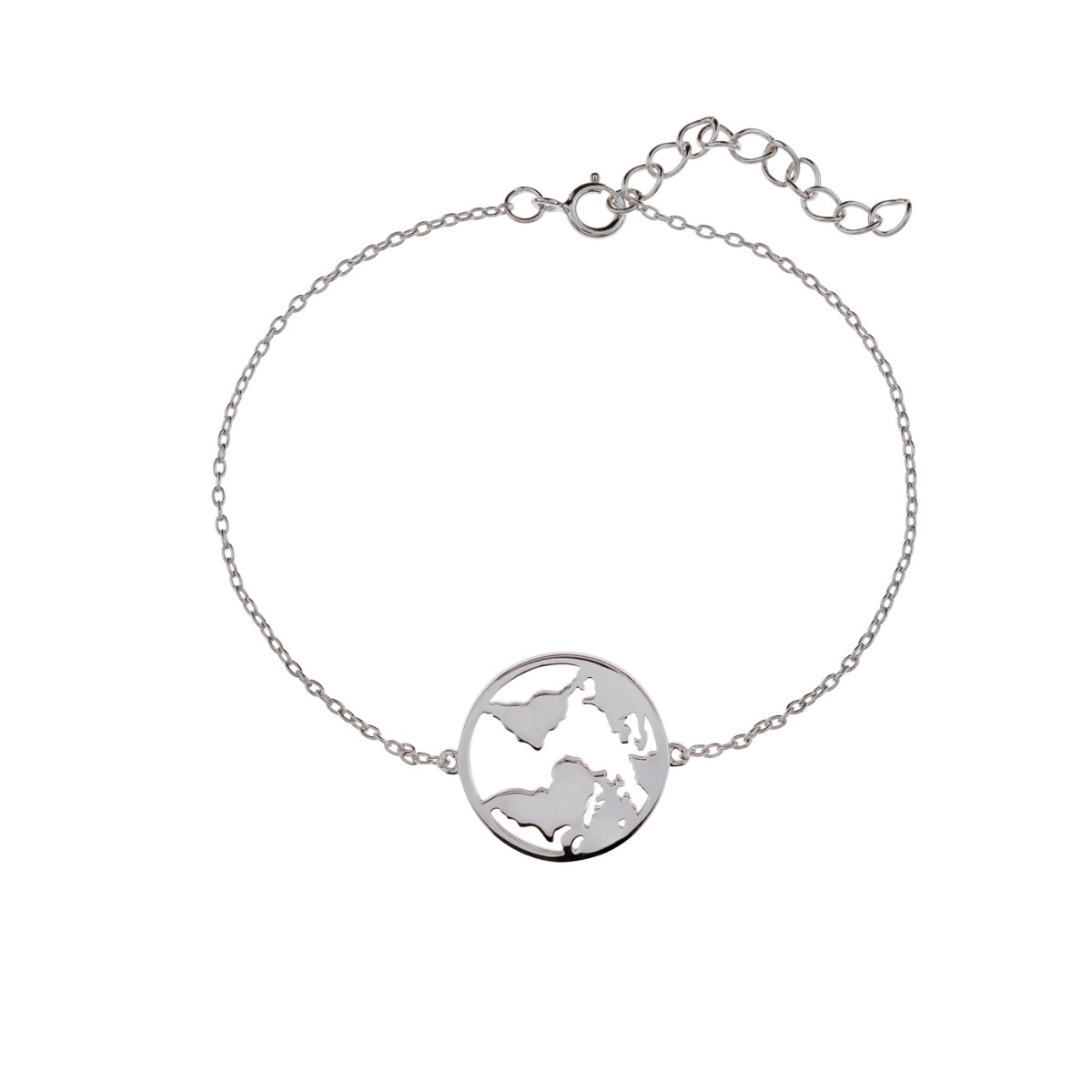 Armbånd Jordklode 925 Sølv 