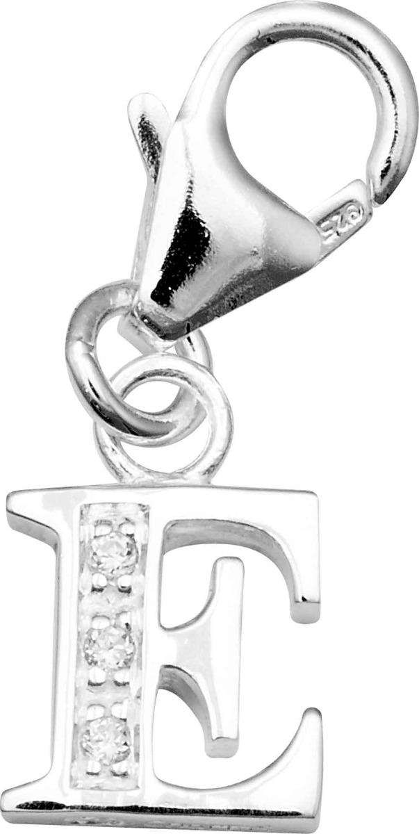 Charms Sølv E 