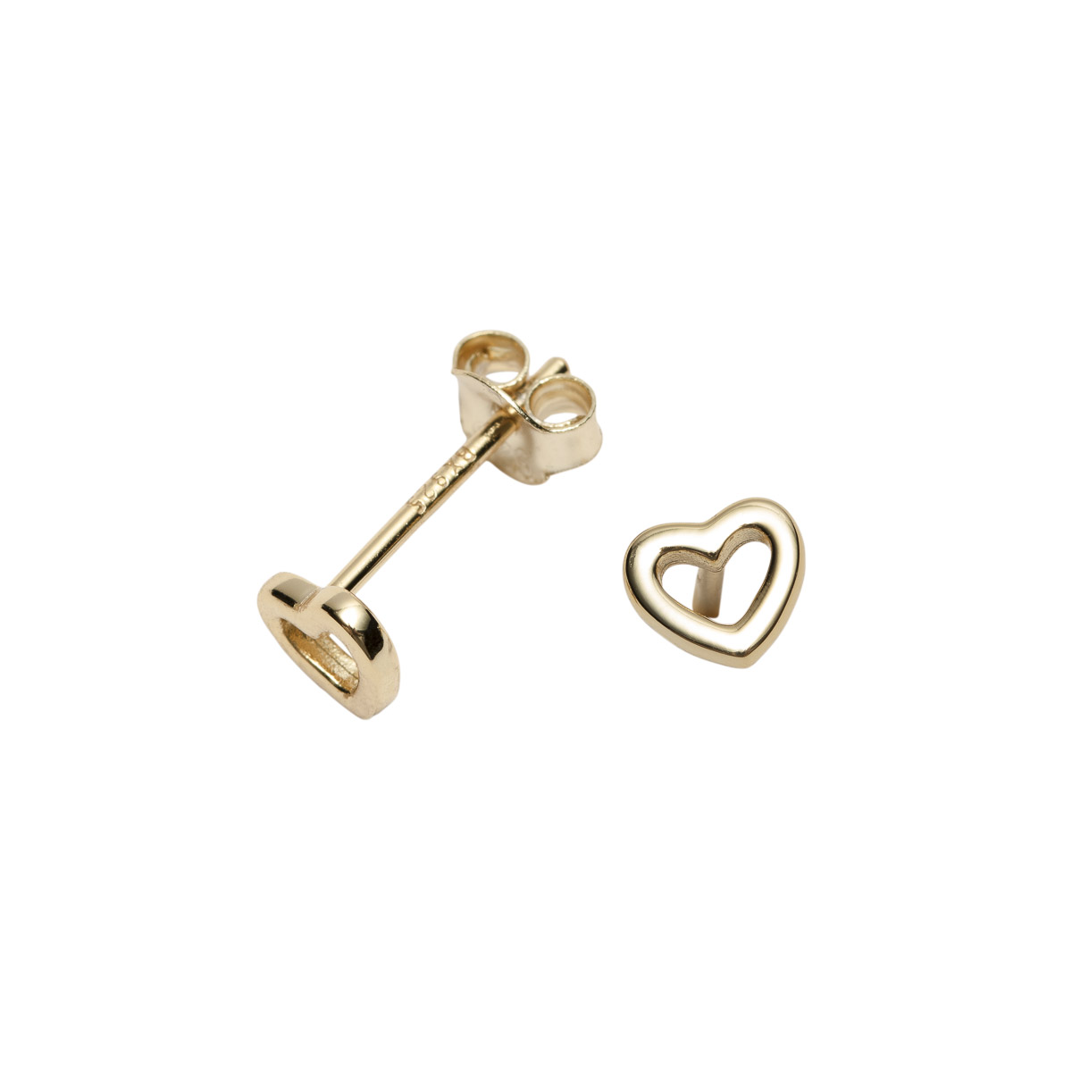 Øredobber Hjerte Sølv