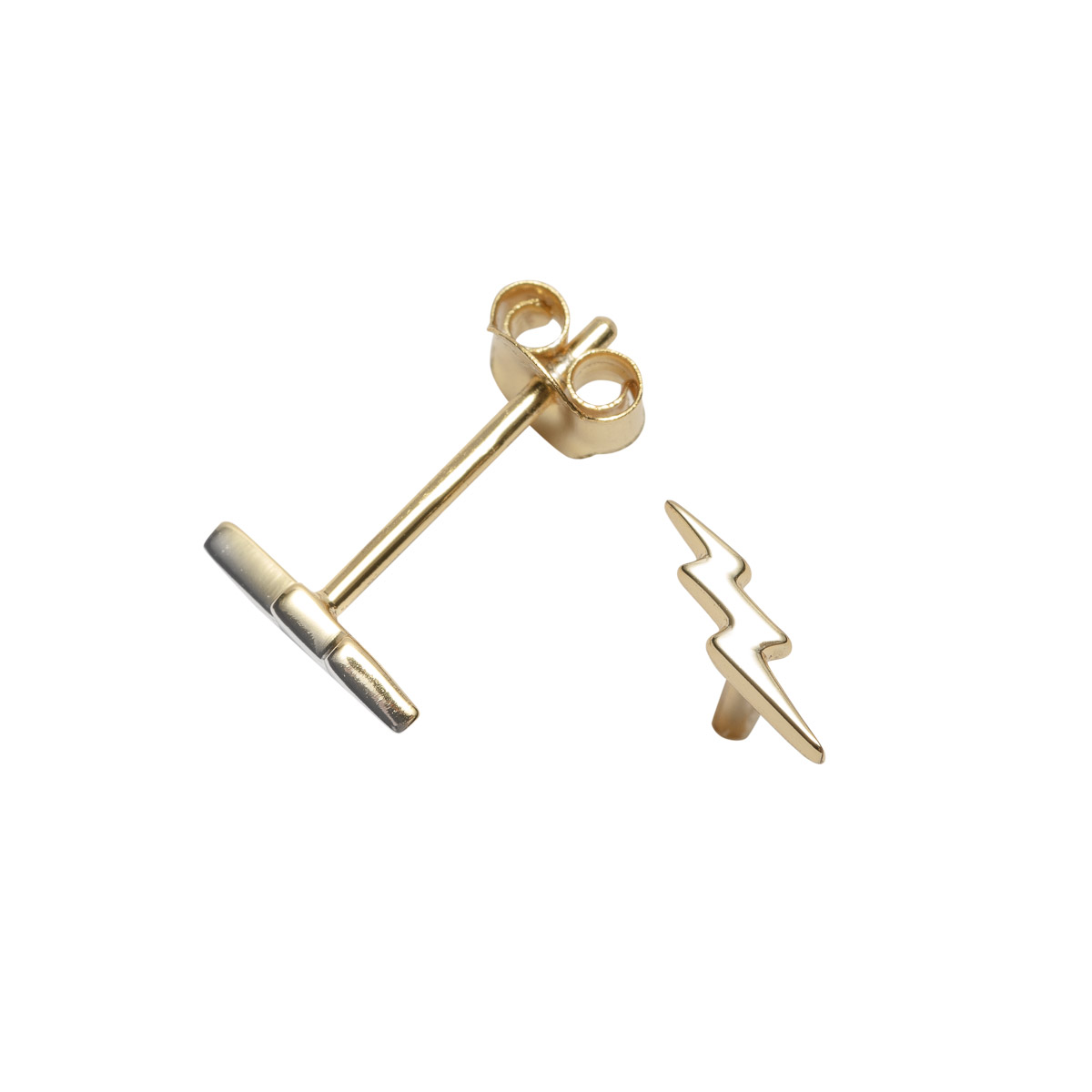 Øredobber 925 Forgylt Sølv