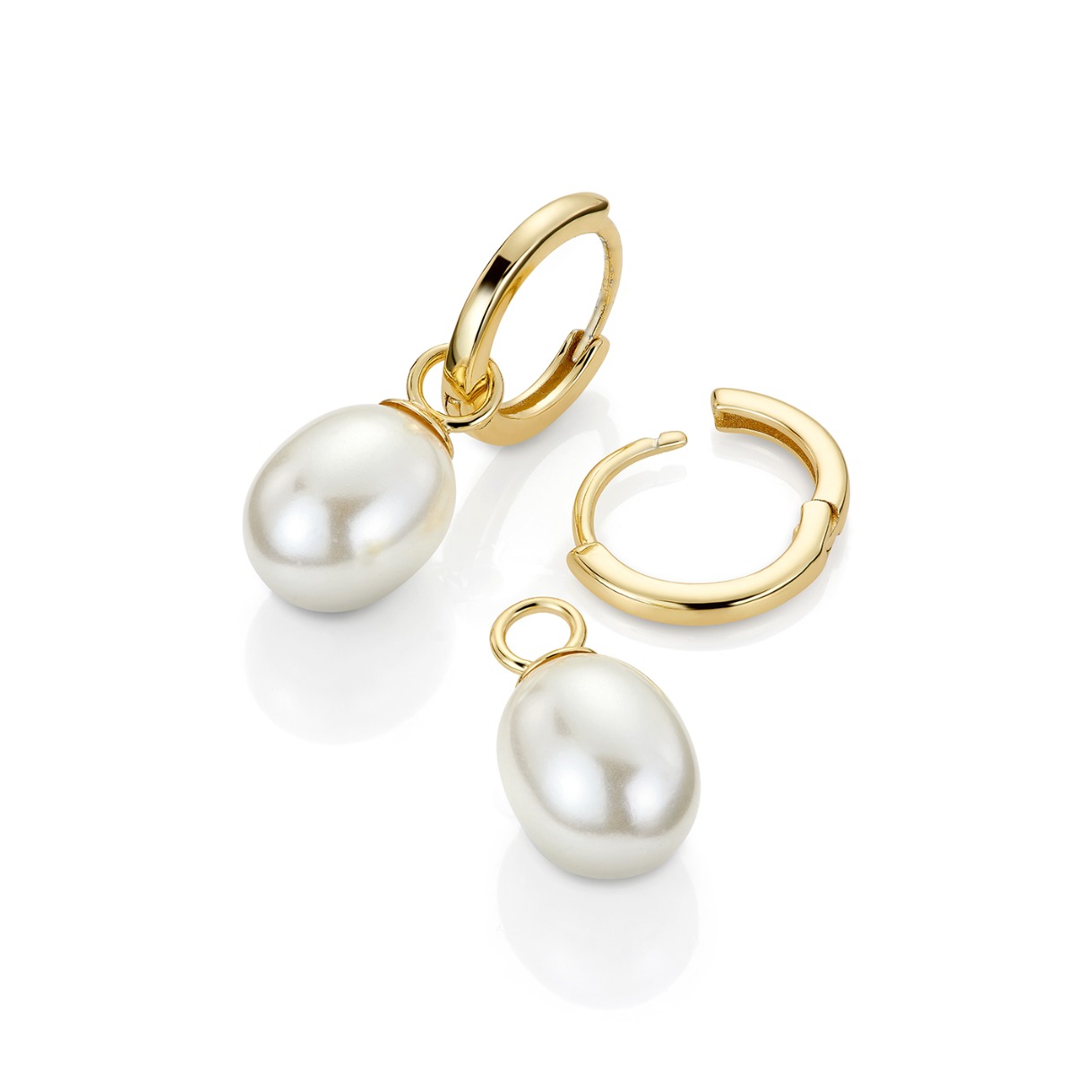 Charms 925 Forgylt Sølv