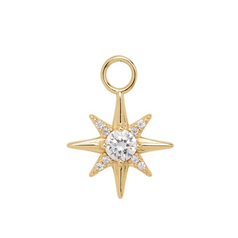 Charms 925 Forgylt Sølv