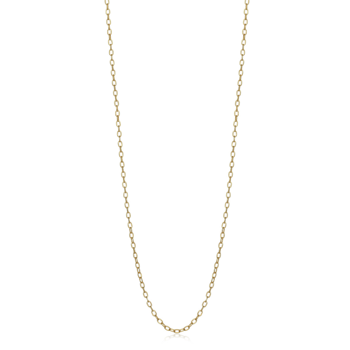 Ankerkjede 925 Forgylt Sølv