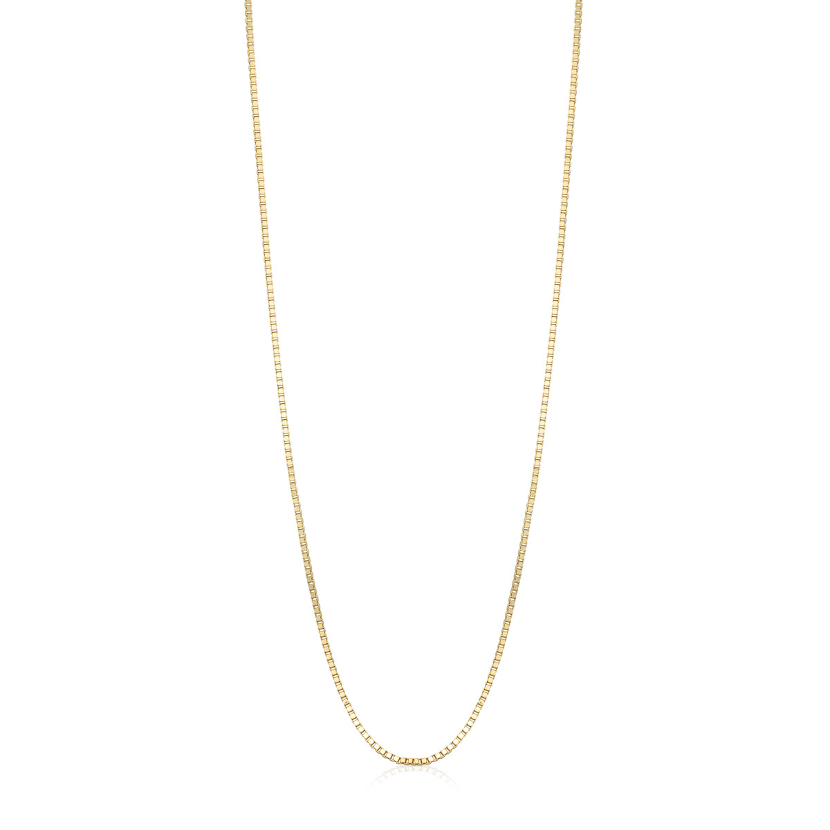 Kjede i sølv, forgylt.