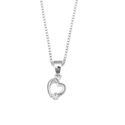 Smykke Hjerte Sølv