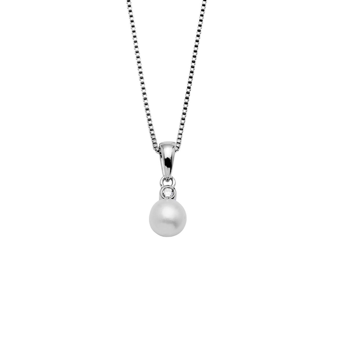 Smykke Sølv Syntetisk Perle 