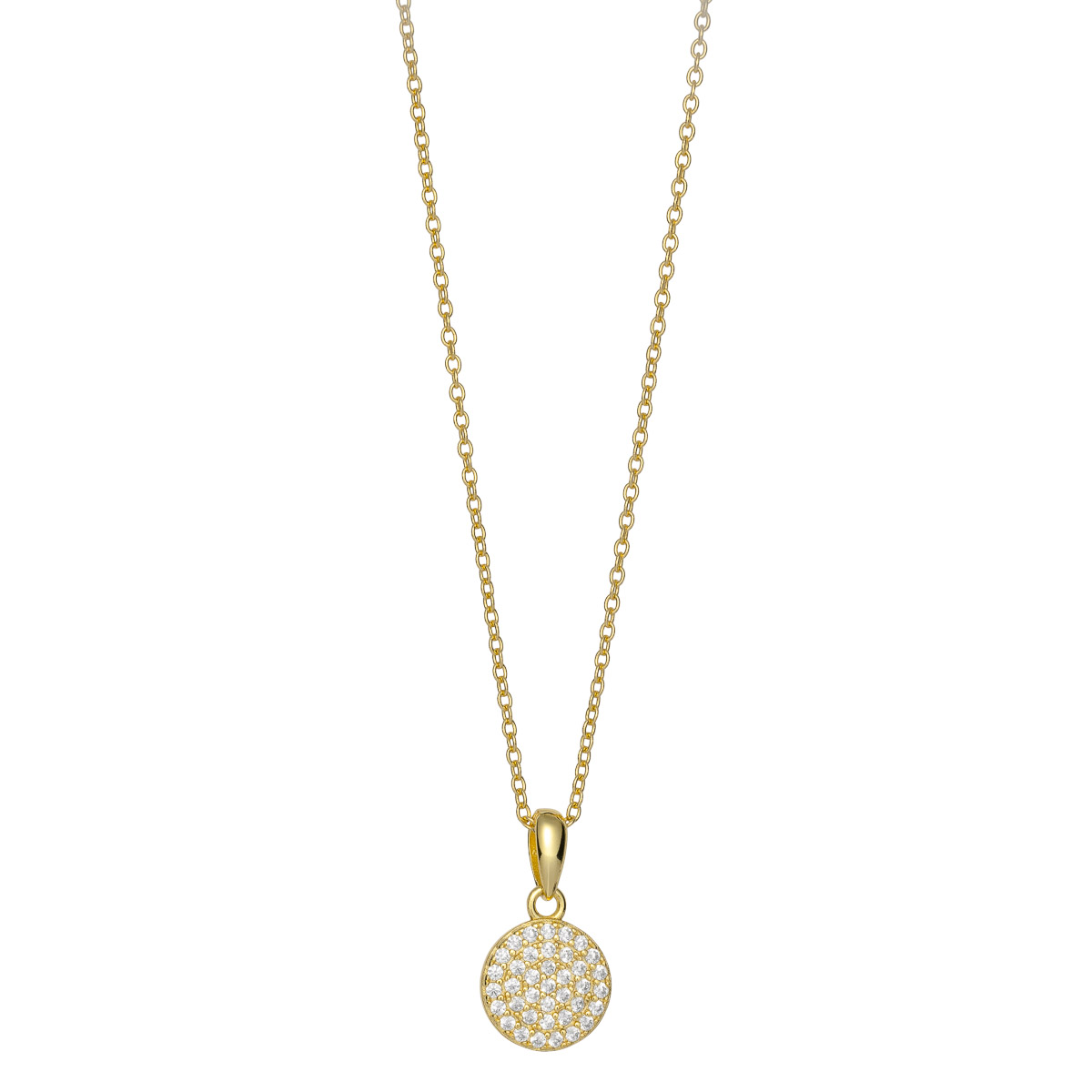 Halssmykke 925 Forgylt Sølv