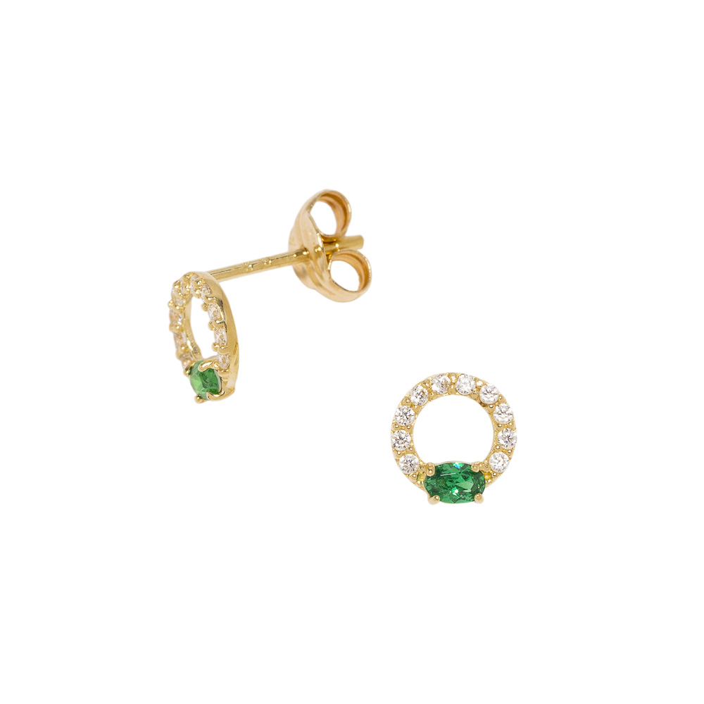 SISSEL Øredobber 375 Gult Gull