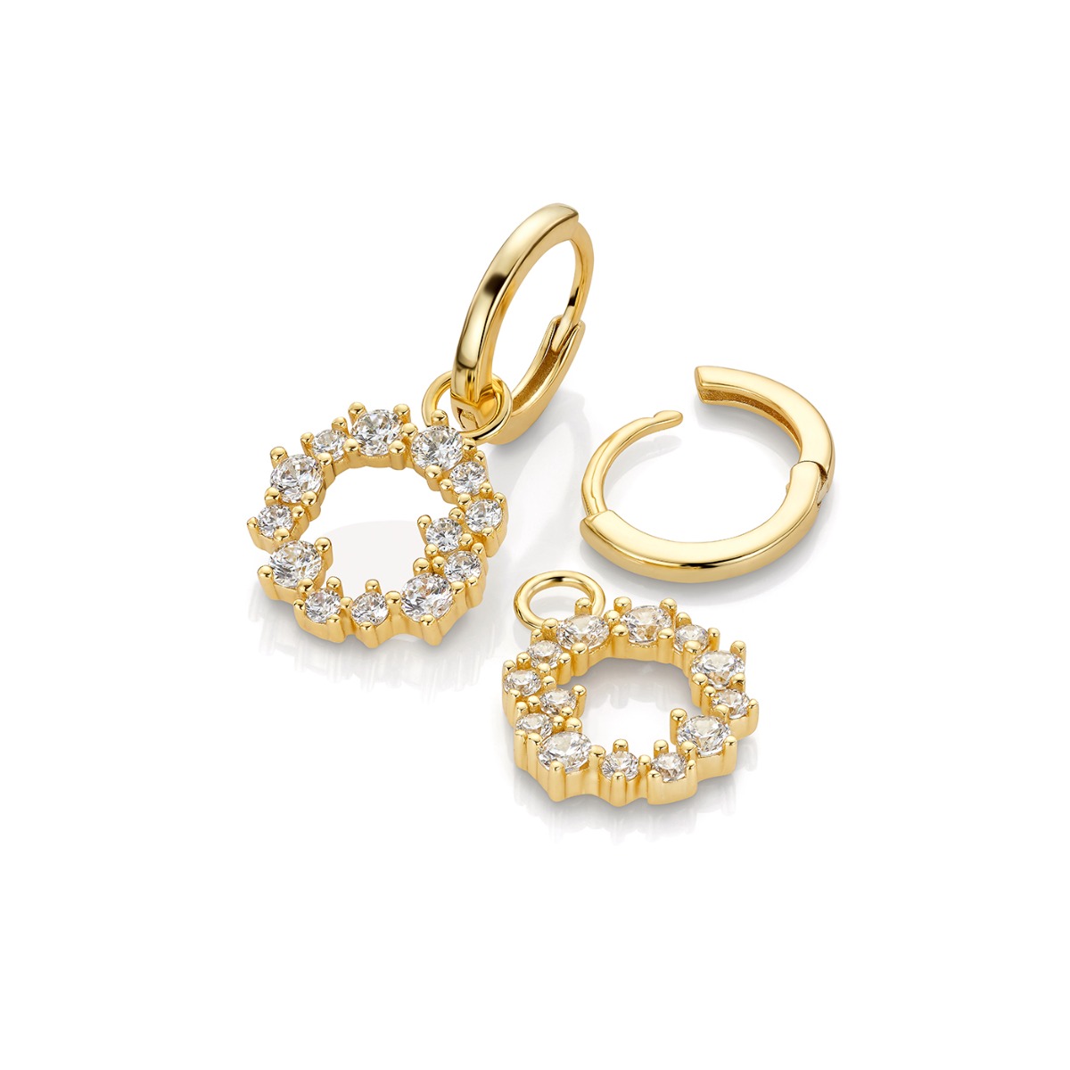 Charms 925 Forgylt Sølv