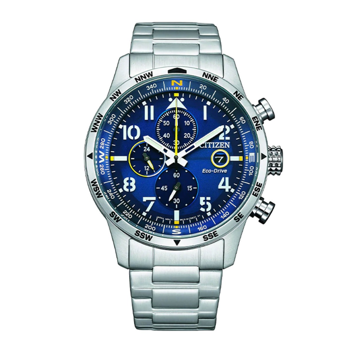 Eco-Drive Kronograf 43 mm