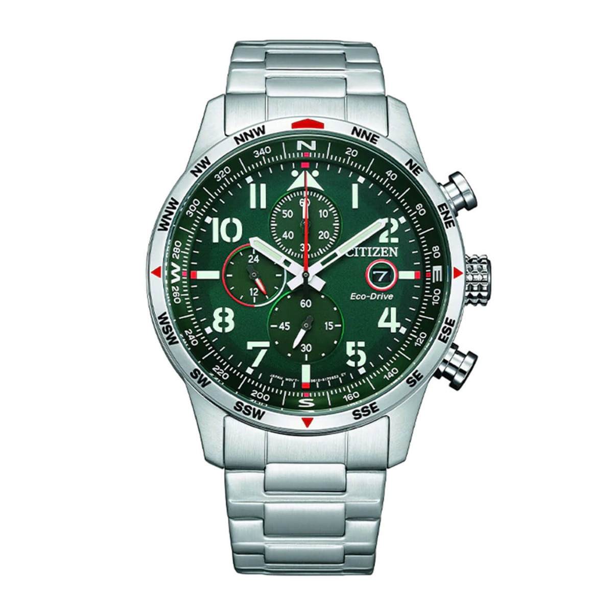 Eco-Drive Kronograf 43 mm