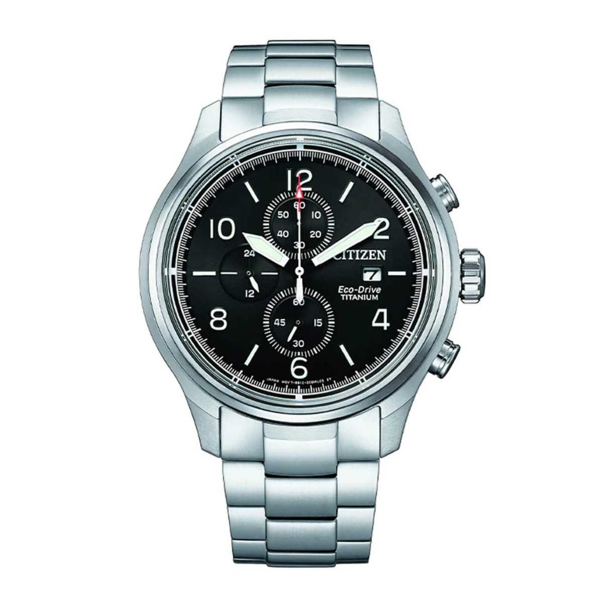 Eco-Drive Kronograf Titanium 44 mm