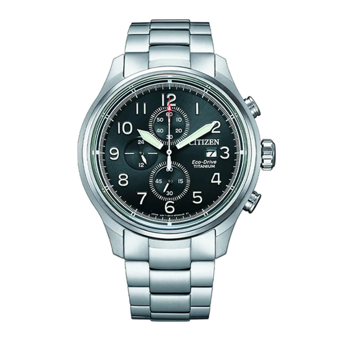 Eco-Drive Kronograf Titanium 44 mm