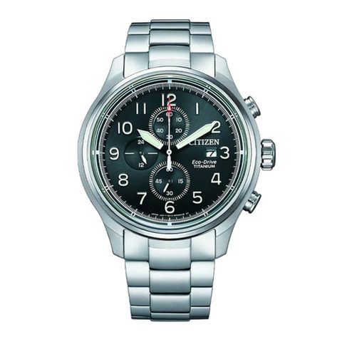 Eco-Drive Kronograf Titanium 44 mm