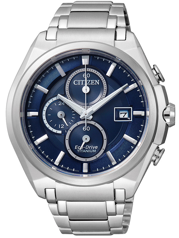 Eco-Drive Kronograf Titanium 42 mm