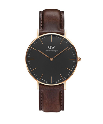 Classic Black Bristol 36 mm