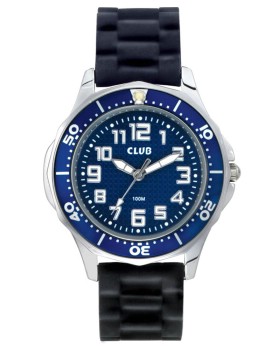 BARNEKLOKKE SORT/BLÅ