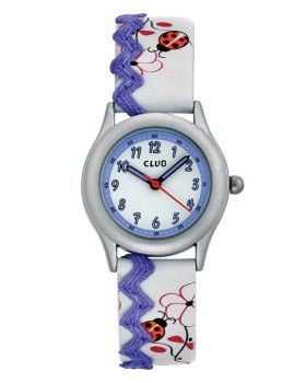 Barneklokke Hvit Mønster