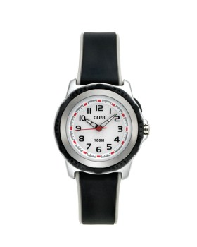 BARNEKLOKKE SORT/HVIT