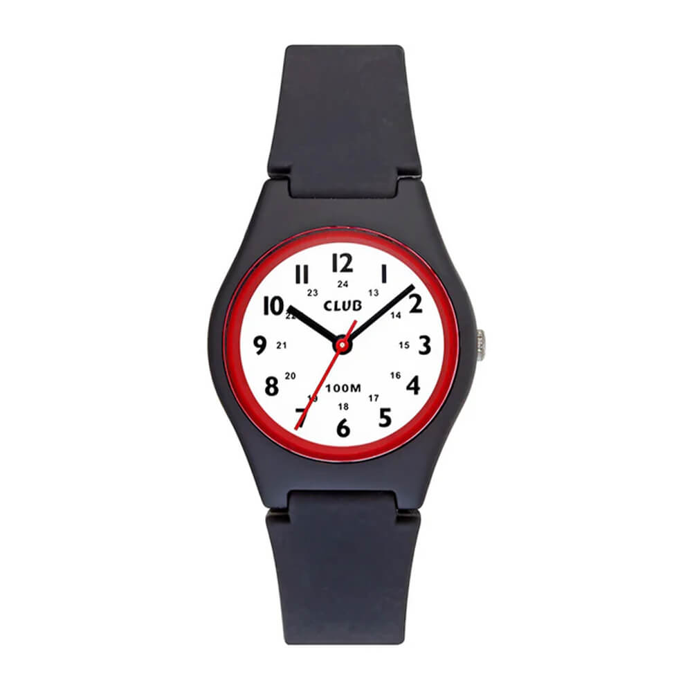 Barneklokke 30 mm Sort