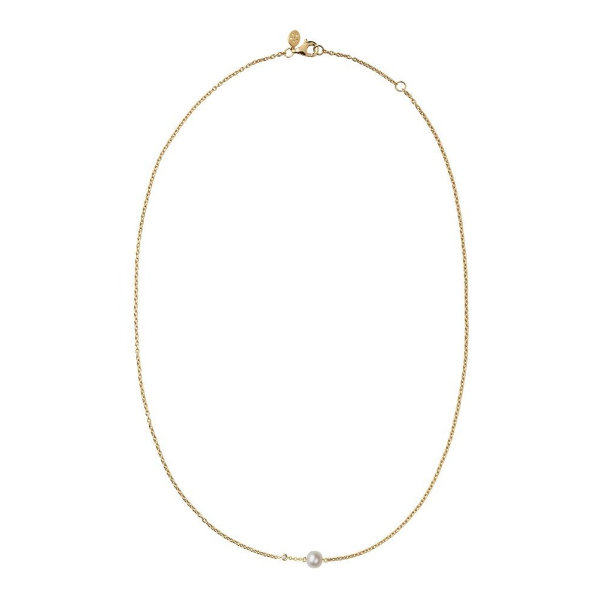 Coco Halssmykke 925 Forgylt Sølv