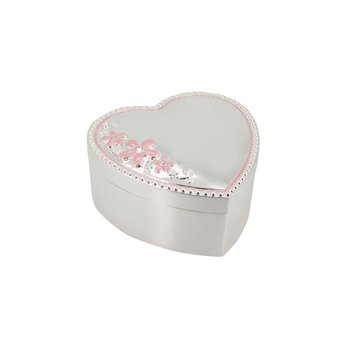 Smykkeskrinn Hjerte Rosa Detaljer