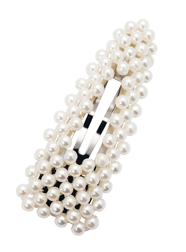 Perlehårspenne - Medium 