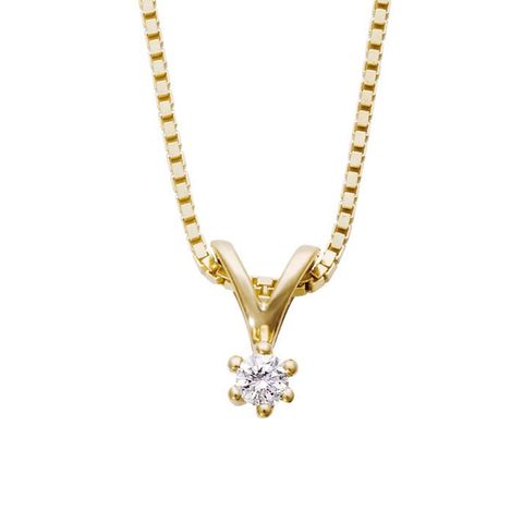 Smykke Enstens Diamant 0,07ct