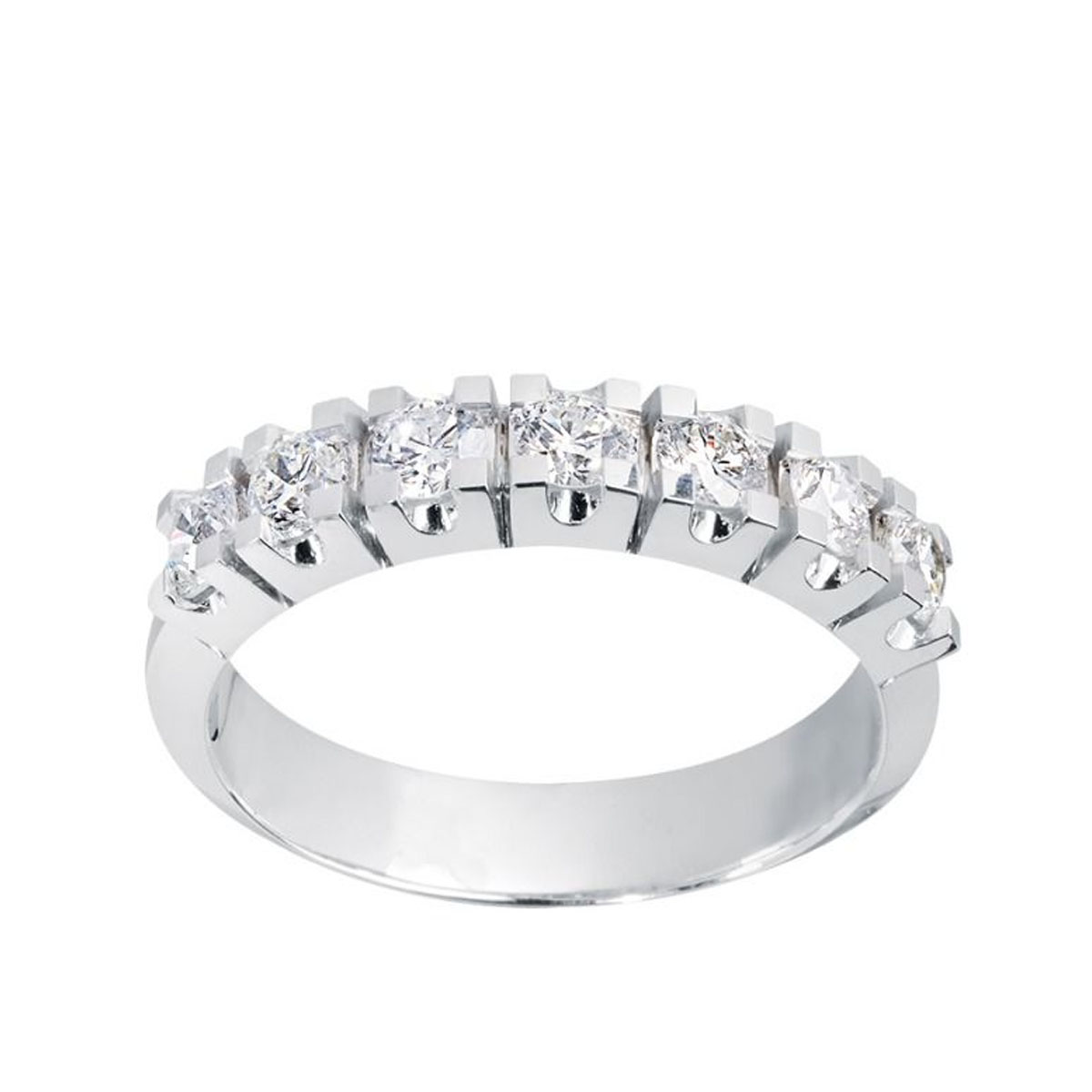 Alliansering 585 Hvitt Gull 0,70 ct.