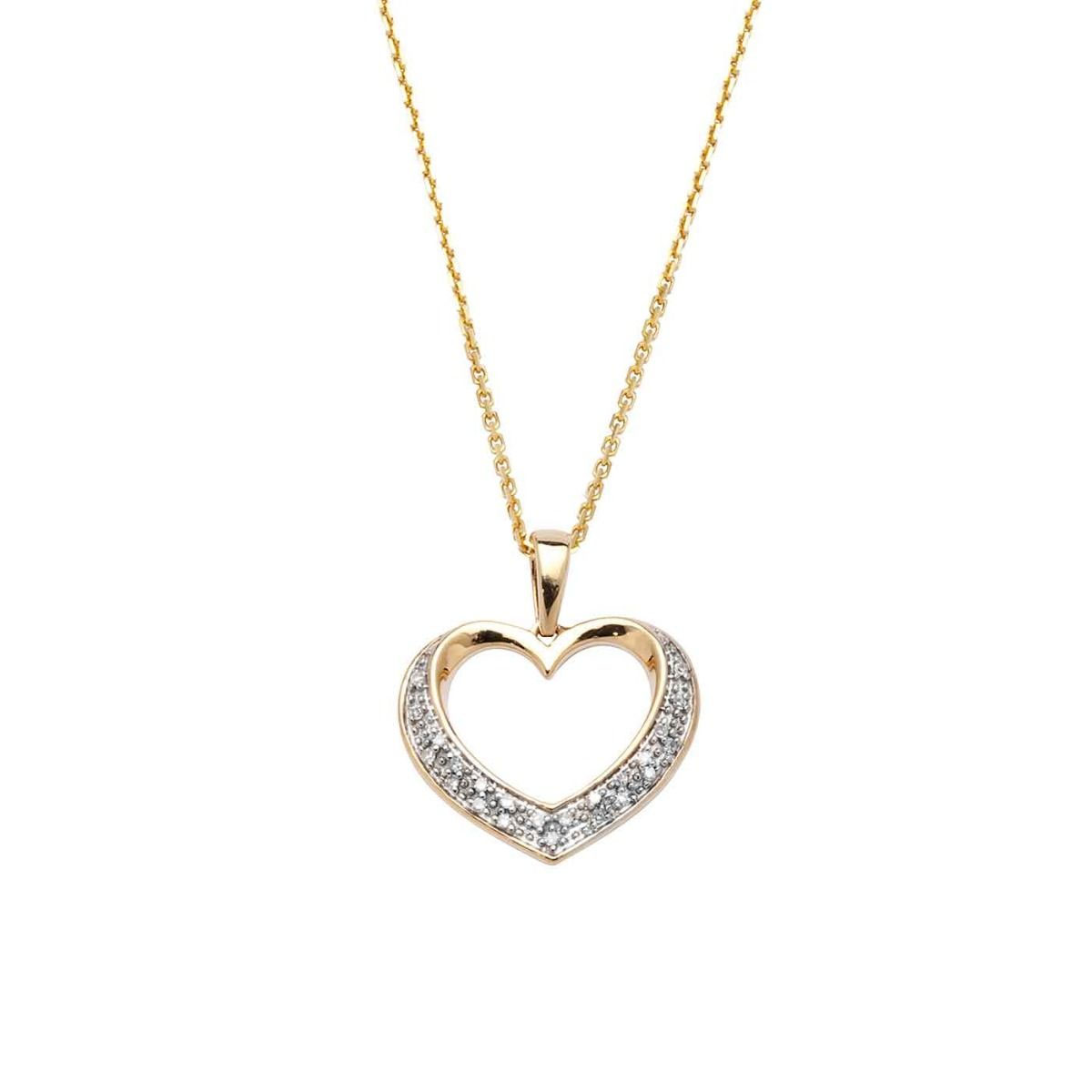 Smykke Hjerte Diamanter