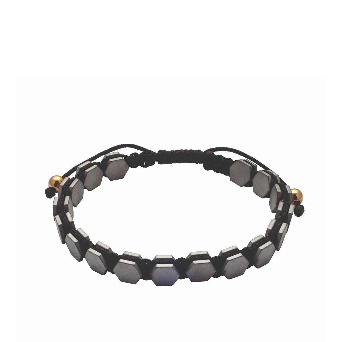 Armbånd Grå Hematitt