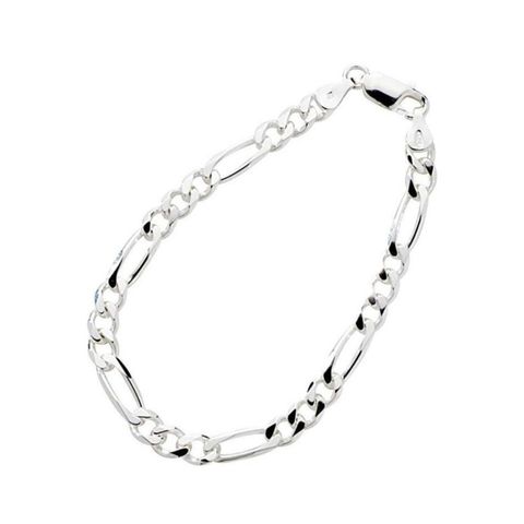 Figaroarmbånd 925 Sølv 21 cm